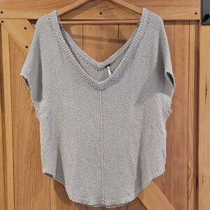 Free People Poncho Style Sweater - Large